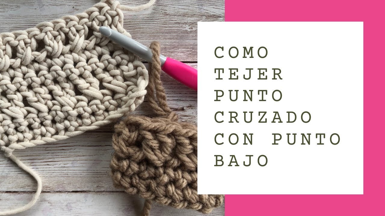 Punto Cruzado a Ganchillo. How To