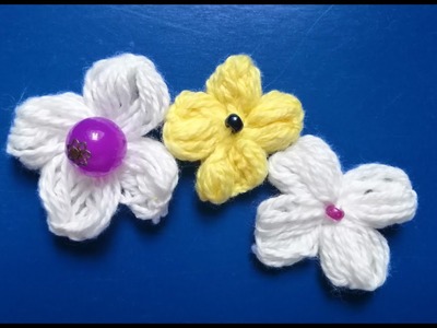 Realizar flor a crochet muy facil paso a paso