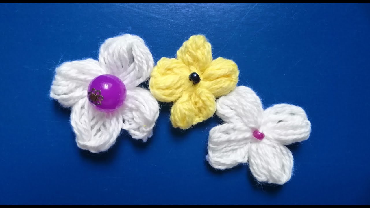 Realizar flor a crochet muy facil paso a paso