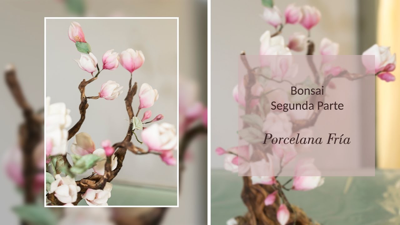 Bonsai en Porcelana Fría Manualidades - Parte II - DIY - elarcademeyde
