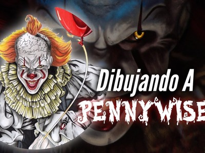 COMO DIBUJAR A PENNYWISE ???? FACIL PASO A PASO. HOW TO DRAW PENNYWISE EASY STEP BY STEP (IT: ESO)
