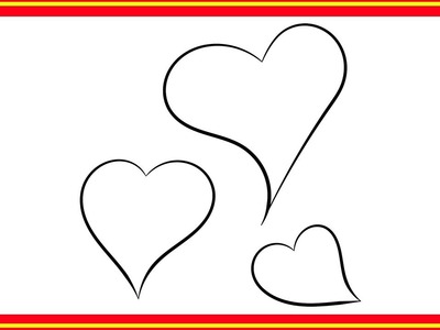COMO DIBUJAR CORAZONES | DIBUJO DE CORAZONES | PASO A PASO