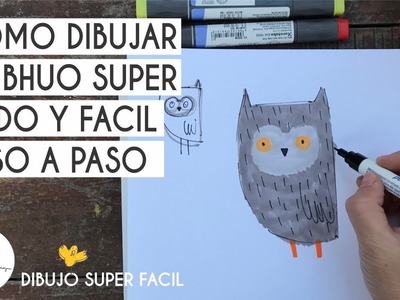 COMO DIBUJAR UN BHUO SUPER LINDO Y FACIL PASO A PASO