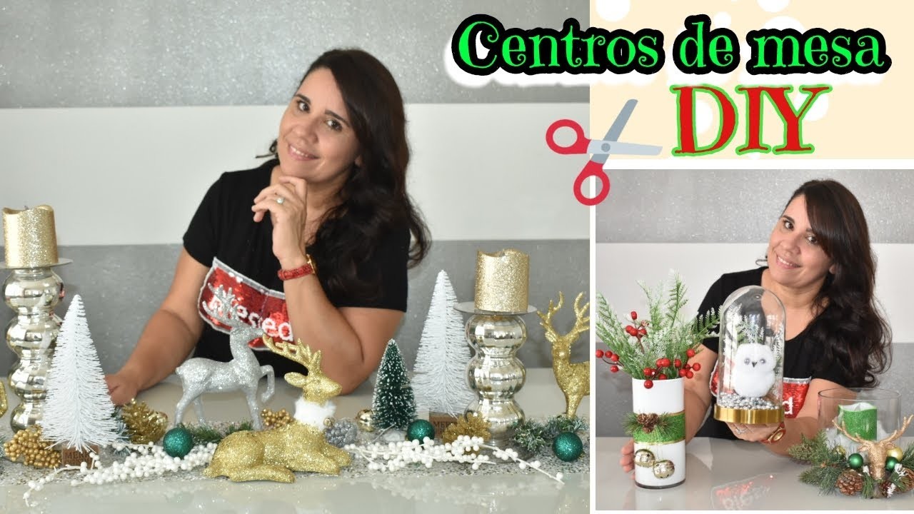 DIY Navideños -Centros de mesa