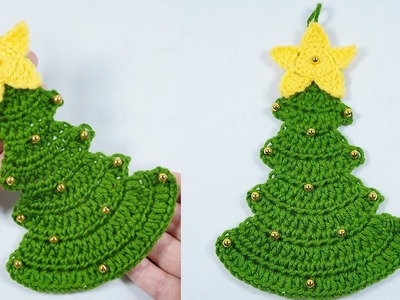 ????Árbol de Navidad???? Tejido a Crochet (IDEA PARA DECORAR, REGALAR O VENDER)