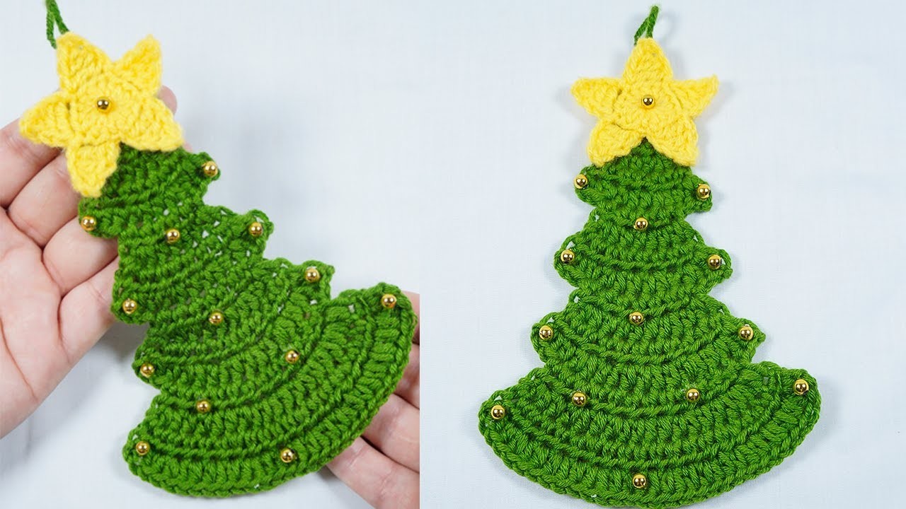 ????Árbol de Navidad???? Tejido a Crochet (IDEA PARA DECORAR, REGALAR O VENDER)