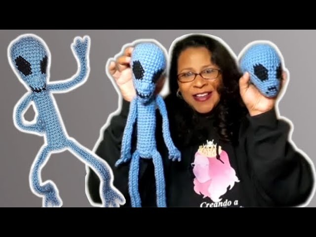 Extraterrestre Amigurumi - Tutorial de Tejido en Crochet