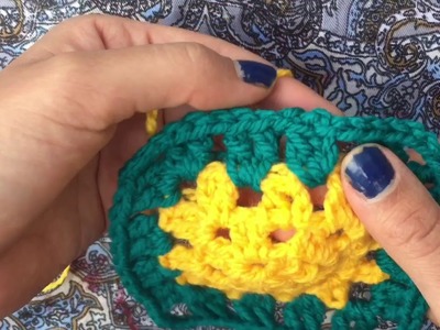 5 cosas básicas para crochetear un granny square
