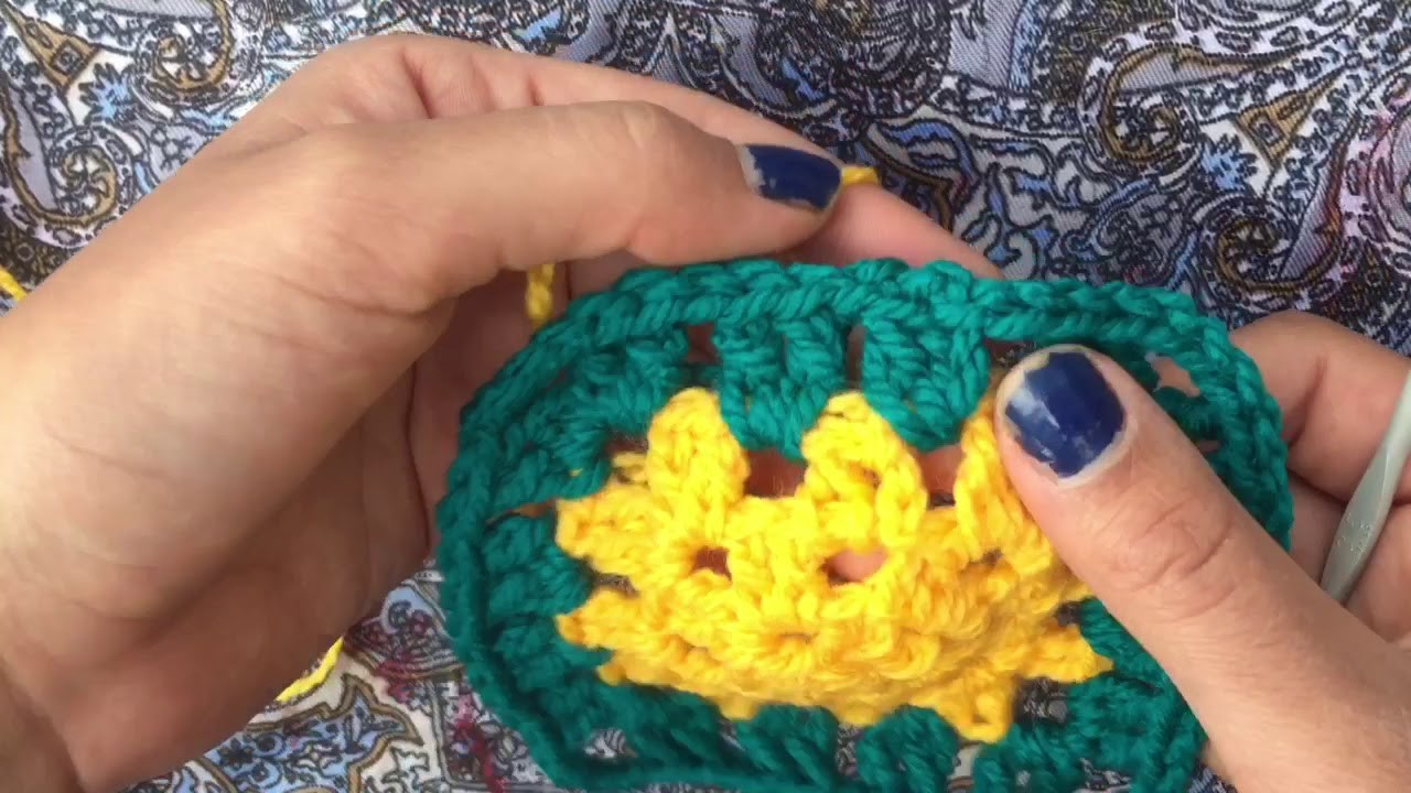 5 cosas básicas para crochetear un granny square