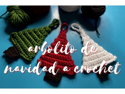 Como tejer Arbolitos de Navidad a Crochet. Proyecto fácil