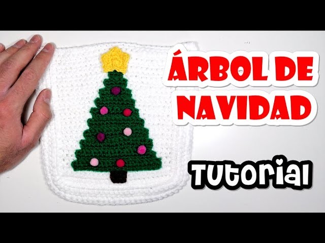 DIY Pieza ÁRBOL DE NAVIDAD Calendario de adviento crochet.ganchillo -Tutorial paso a paso en español