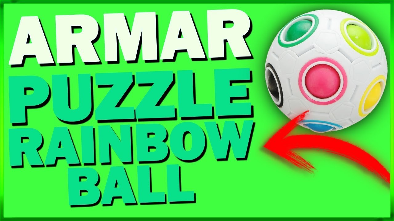 ⭕ Como ARMAR el PUZZLE RAINBOW BALL 2021 - Tutorial Magic Rainbow ball Rubik