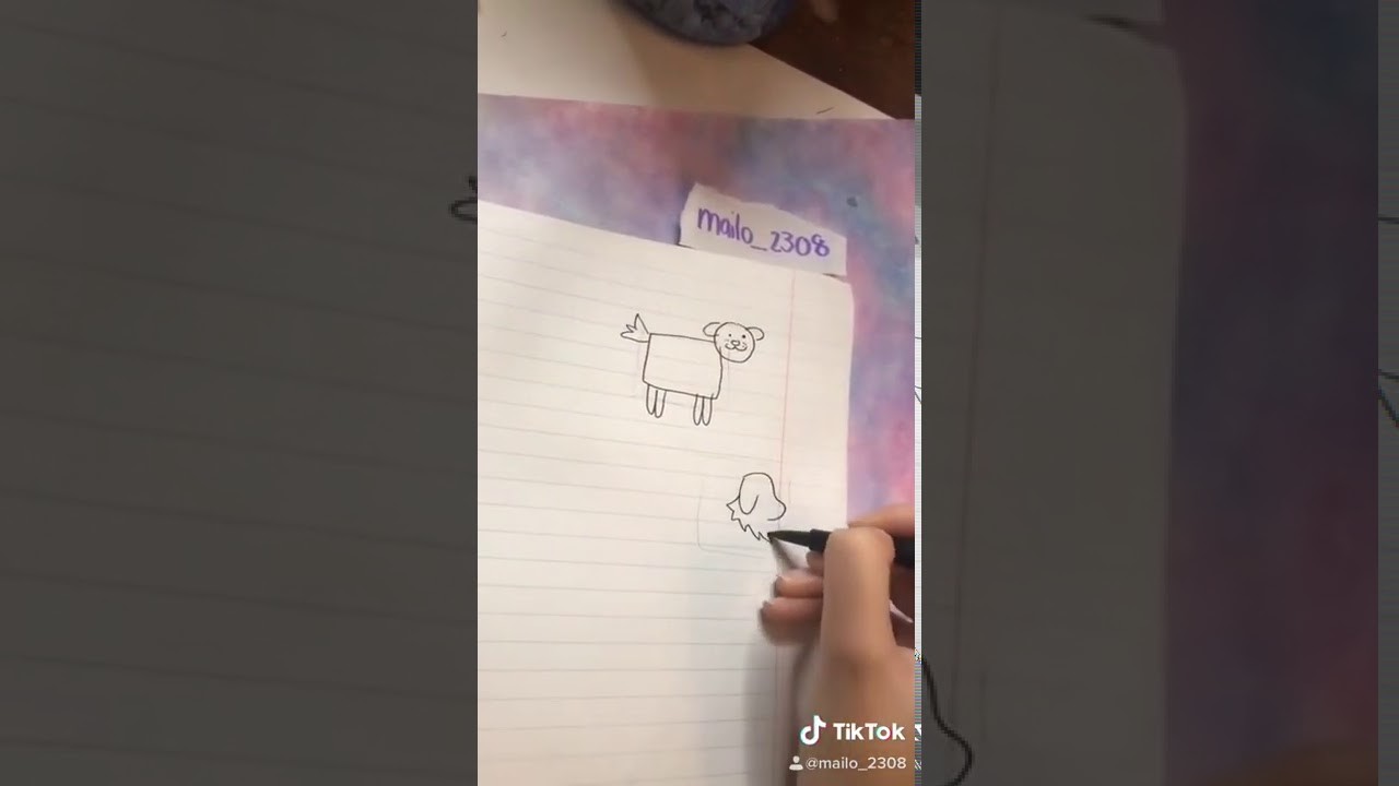 Como dibujar un perrito ???? ❤️