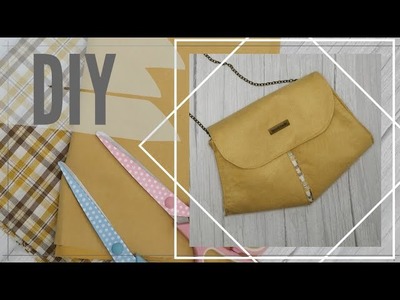 Como hacer un Bolso Cangurera ~ DIY Flap Belt Bag ~ Luxury Fabric Waist Bag ~ TUTORIAL