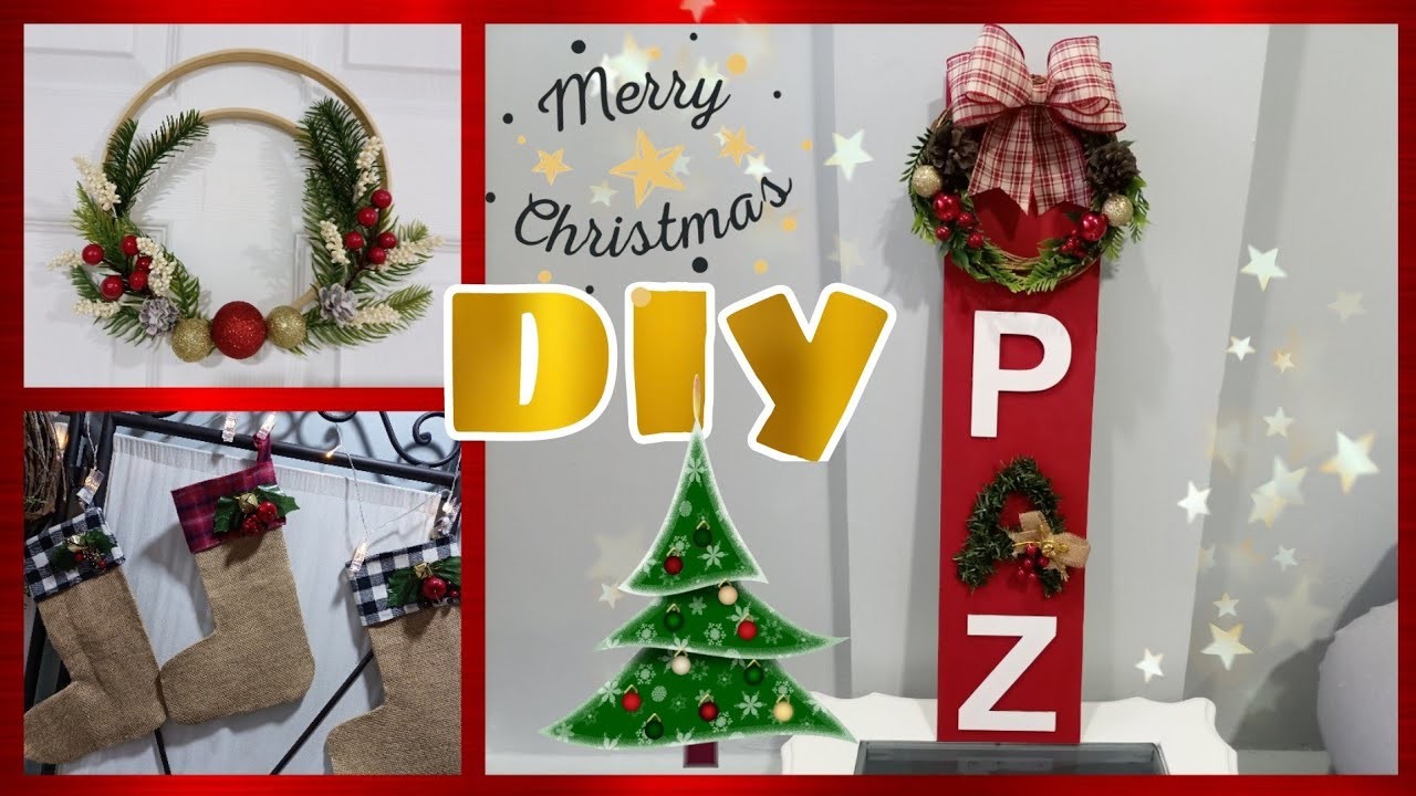 DIY Adornos Navideños 2022 | Manualidades Navideñas | Decoraciones de Navidad | Ideas Faciles
