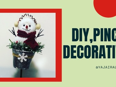 DIY ,pinchó decorativo.