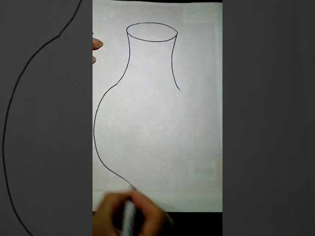 Como dibujar un jarrón en menos de 30 segundos