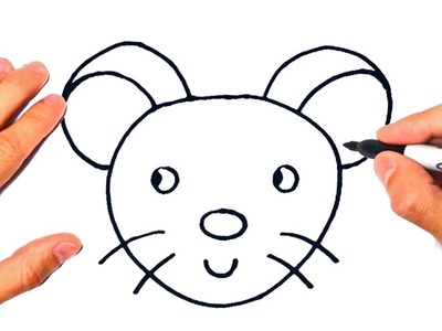 Cómo dibujar un Ratoncito | Dibujo de un Ratón