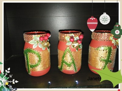 #Decoración #diy Ideas navideñas para vender o regalar.Christmas Decoration.adornos navideños.M