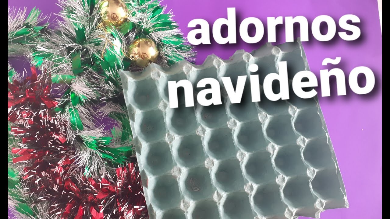 MANUALIDADES NAVIDEÑAS 2020 MANUALIDADES  CON RECICLAJE -- ADORNOS NAVIDEÑOS