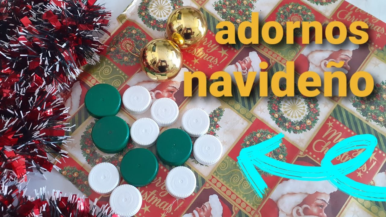 MANUALIDADES NAVIDEÑAS 2020.MANUALIDADES CON RECICLAJE. ADORNOS NAVIDEÑOS