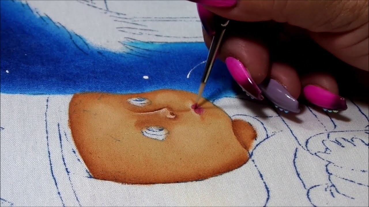 Pintura en Tela   Belén Navideño 12   Letty Martínez