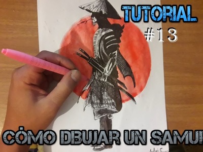 Como dibujar un samurai paso a paso | How to draw a samurai "SPEED PAINTING"last samurai