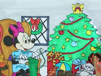 Dibujar y Colorea | 2021 Navidad Colección #3 ???????? | Dibujos Para Niños | Aprender Colores