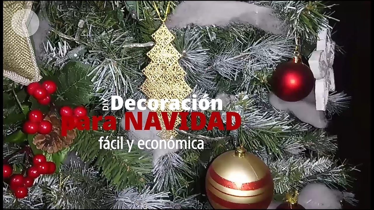 DIY Ideas para Decorar Árbol de Navidad | sin gastar mucho dinero | AVanguardia