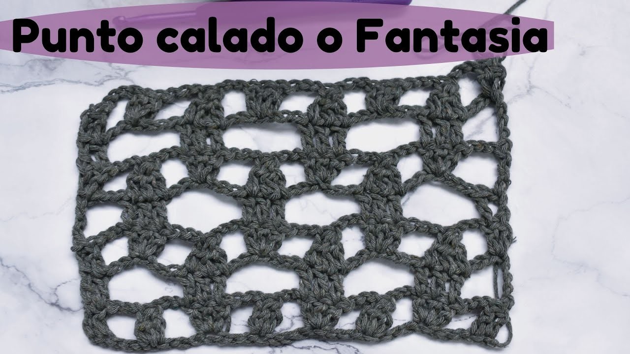 ????Punto Calado o Fantasía Crochet #1????.Lace Point or Fantasy crochet #1