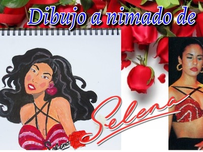 Selena Quintanilla caricatura. cómo dibujar a #Selena paso a paso, dibujo animado ❤❤❤