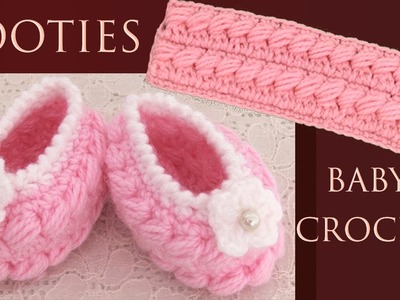 Zapatos para bebes fáciles de hacer a crochet con un rectángulo tejido tallermanualperu