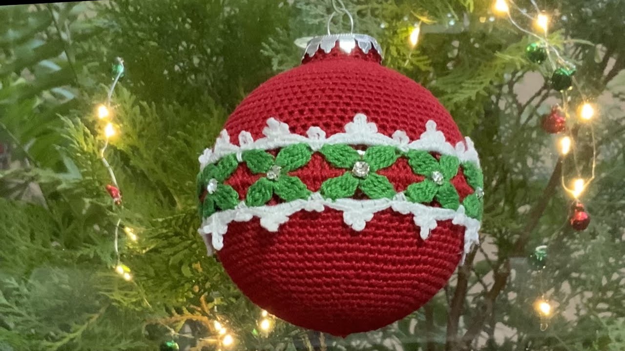 Crochet Christmas Tree Ornaments ✨????Esferas de Navidad en Crochet ✨????