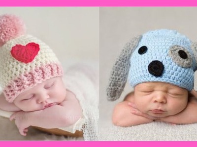 ????Gorros Tejidos a Crochet Para Bebes Diseños Inspiradores❤️