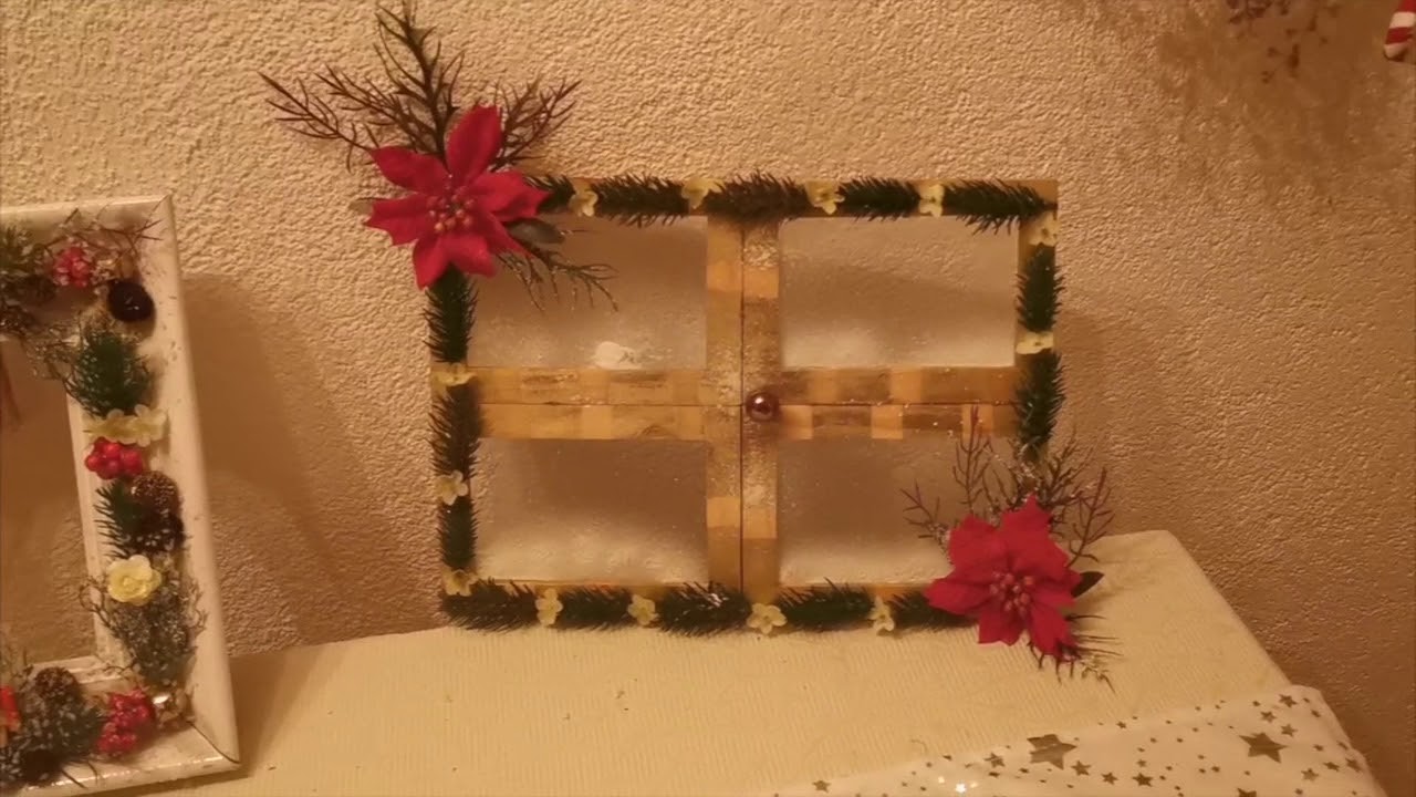 Marcos navideños y otras DIY para decorar.