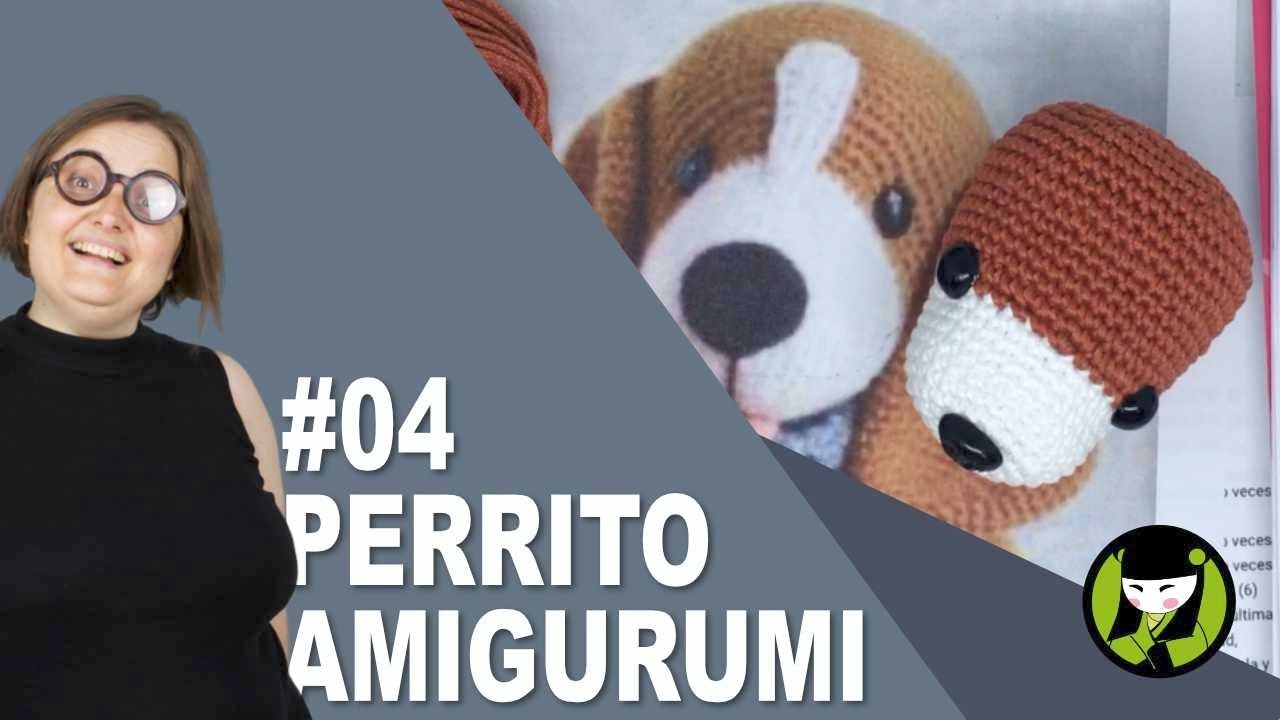 PERRITO AMIGURUMI 4 tutorial paso a paso