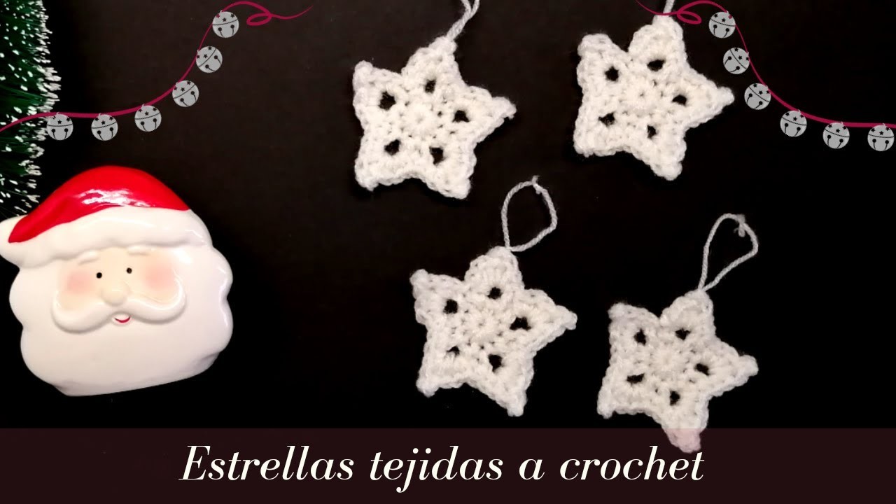 Tutorial | Estrella de Navidad tejida a crochet ✨