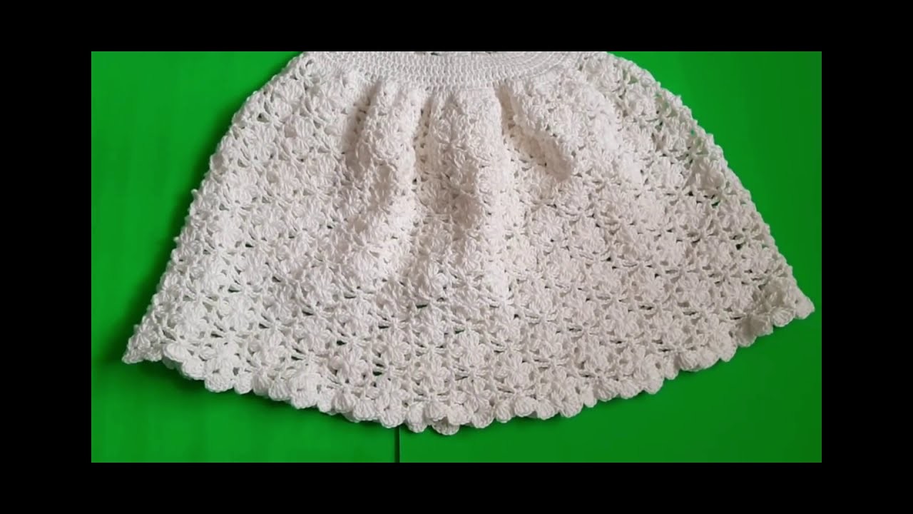 Vestido a Crochet para Niñas | Crochet paso a paso con Mari Rolon