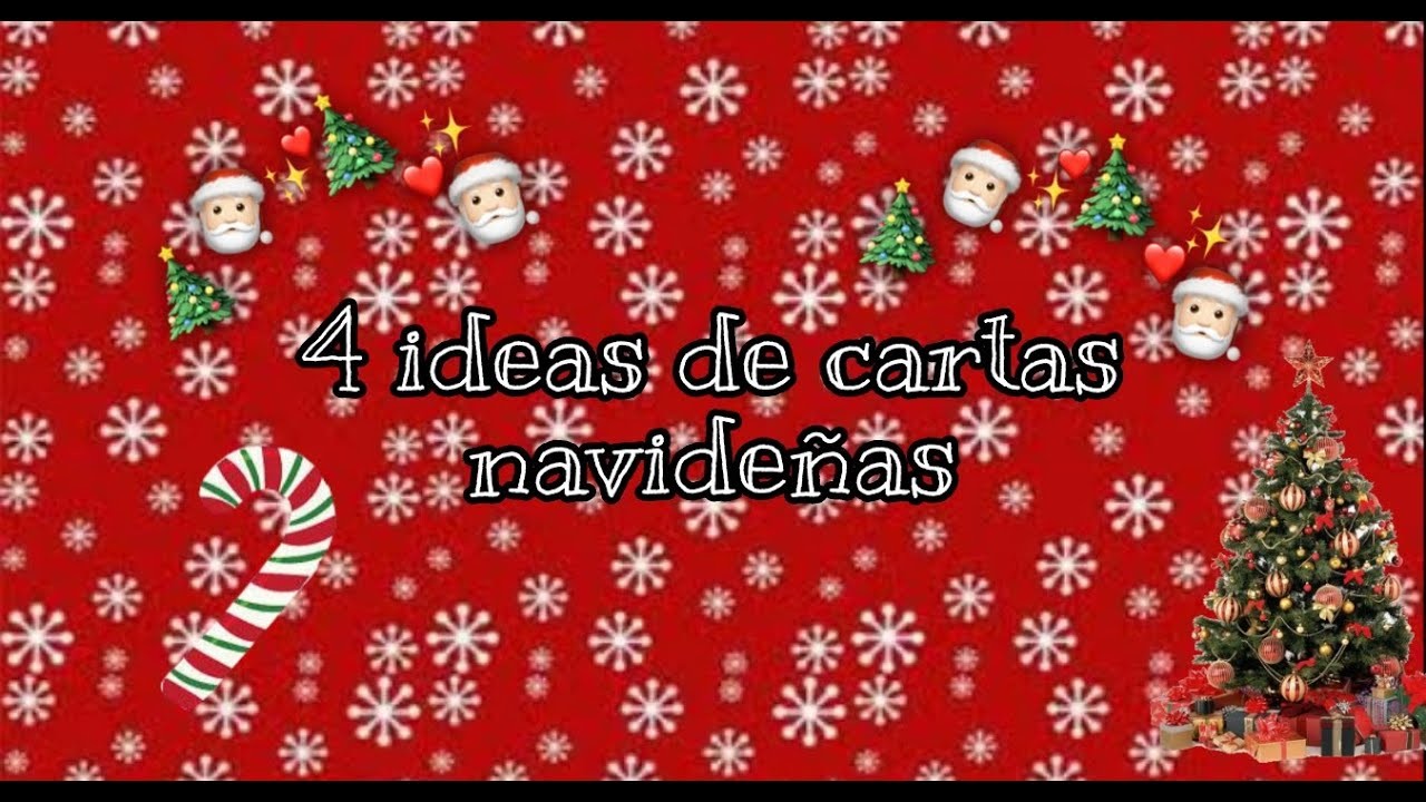 4.ideas de cartas navideñas