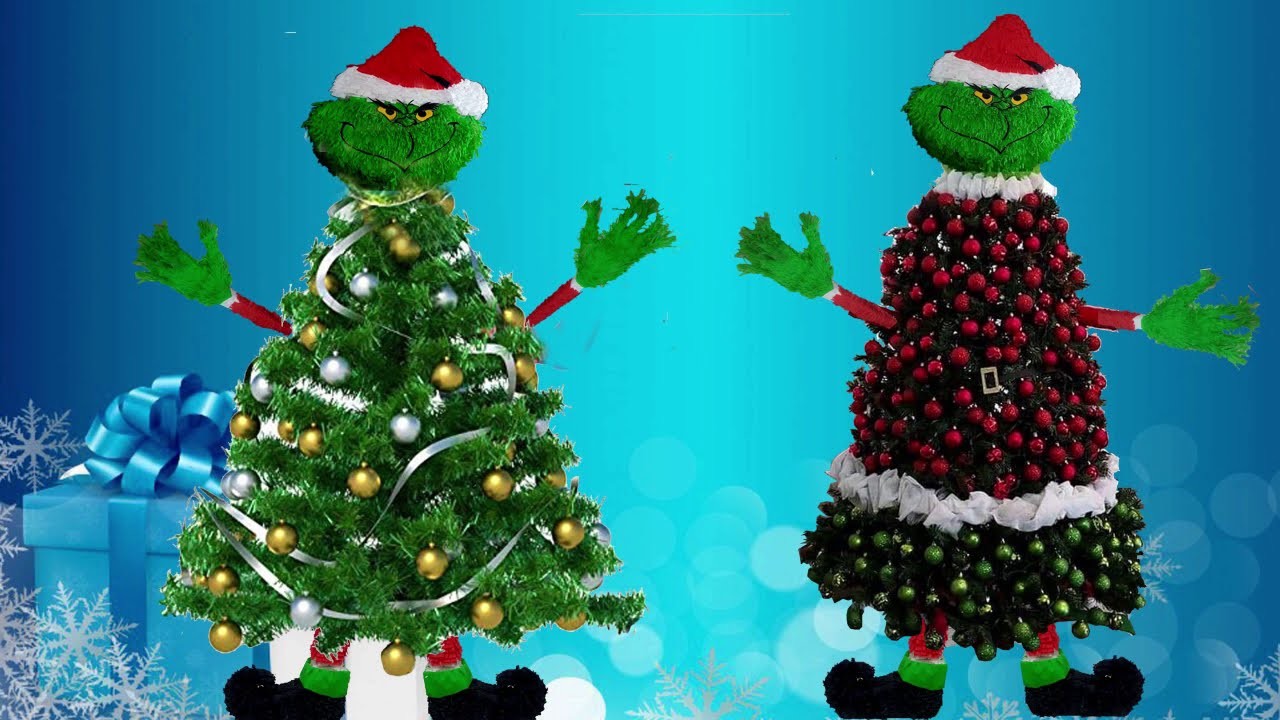 Decoración de Grinch para árbol de navidad