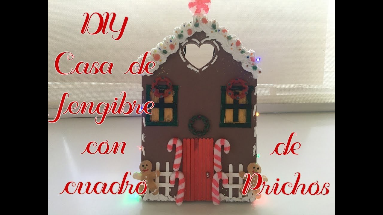#DIY #Casita de #Jengibre con producto de #Prichos + #SORTEO