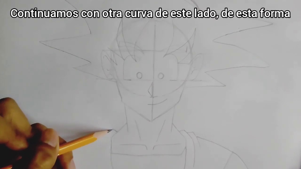 ¿Cómo Dibujar a Goku (Dragon Ball Z)?, fácil paso a paso