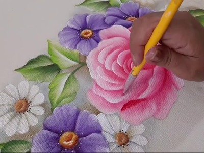 Como Pintar Una Rosa