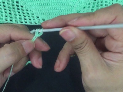 ¿Cómo hacer canesú con técnica Filet a crochet?