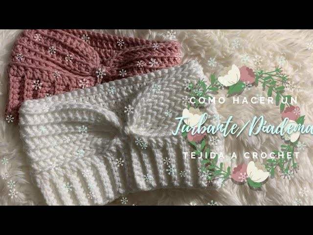 Como Hacer un Turbante.Diadema Tejida a Crochet ! || Crochet para Principiantes.