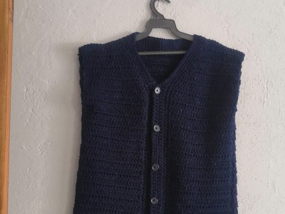 Cómo tejer un chaleco a crochet para dama la forma más fácil de tejerlo