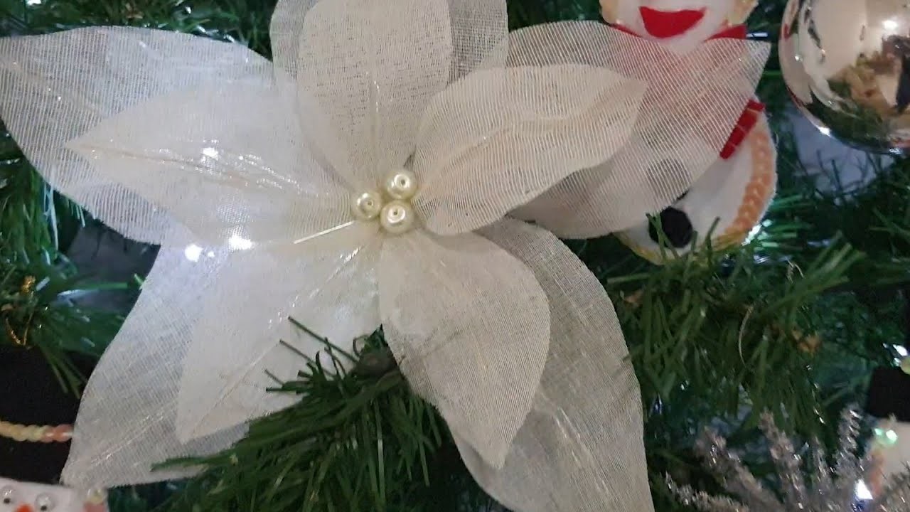 Decoración Navideña con Nochebuenas || Christmas decoration
