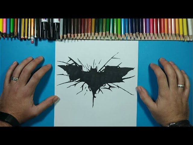 Como dibujar a Batman ???????? paso a paso 3 - Batman | How to draw Batman ???? 3 - Batman