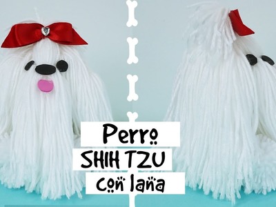 Cómo Hacer un Perrito Shih Tzu con Lana | Making Wool Dog