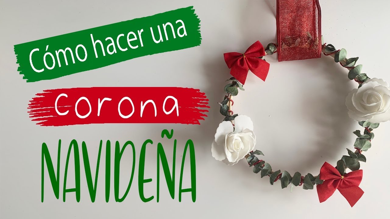 Corona Navideña DIY